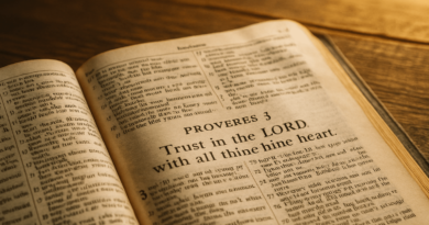 Provérbios 3:5 – 5 Lições Poderosas Para Confiar em Deus