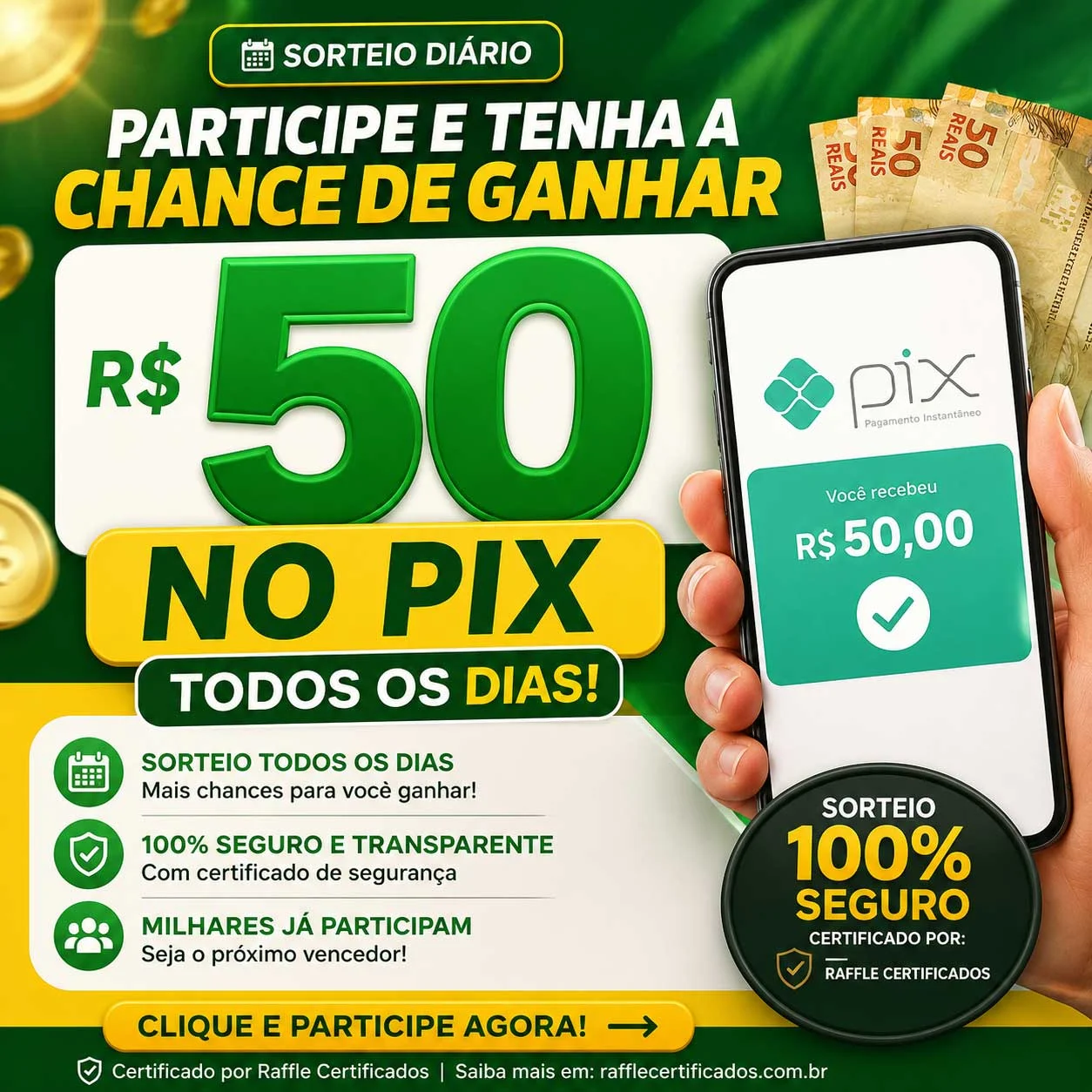 Banner promoção Pix